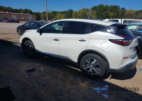 2020 Nissan Murano S Fwd from USA, damaged, VIN 5N1AZ2AJ3LN153939
